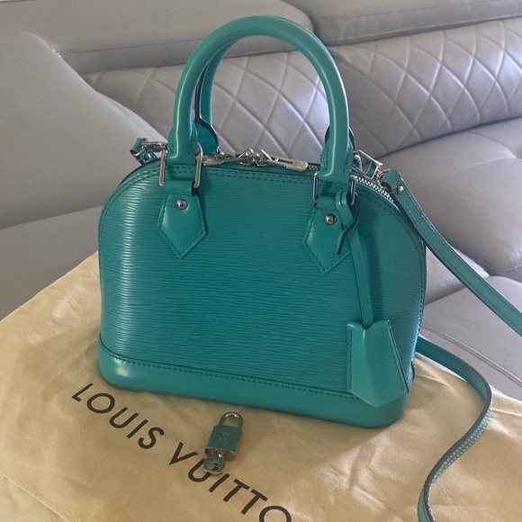 🇫🇷✨LOUIS VUITTON✨Tiffany Blue Alma bb ✨ - Picture 2 of 10